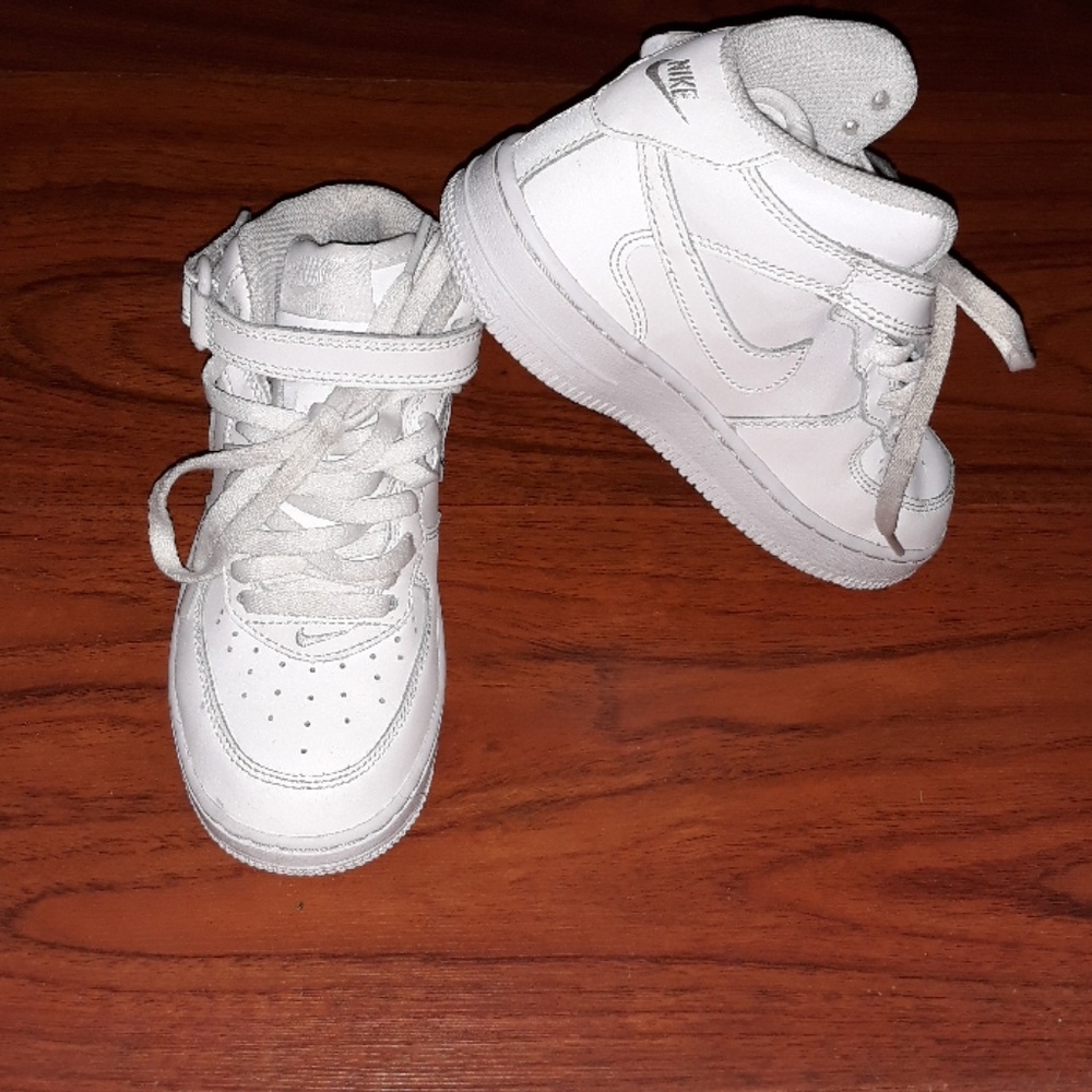 White high top air force ones size 12C